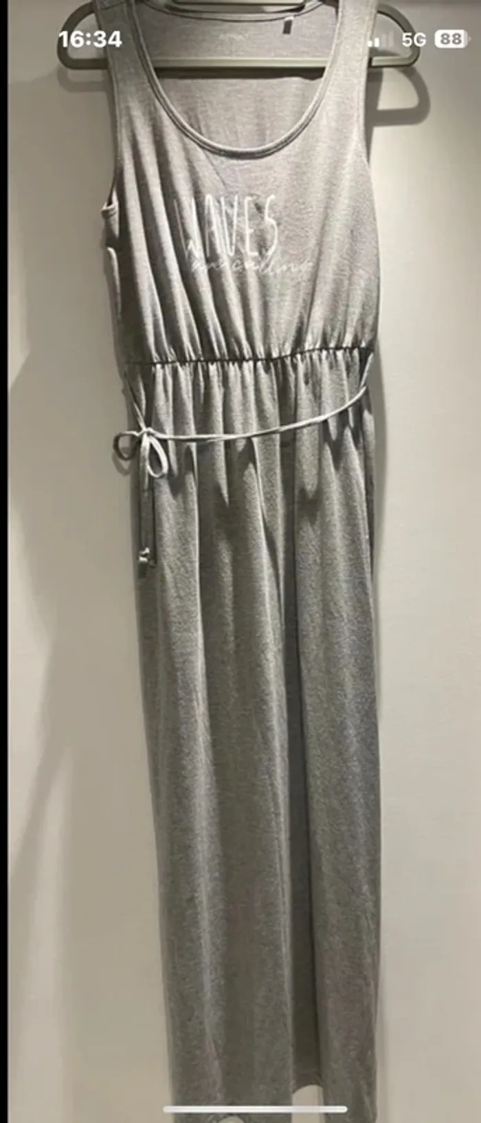Robe longue grise Esmara - Taille 38/40