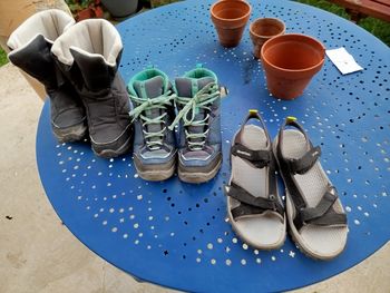 3 paires de chaussures T38