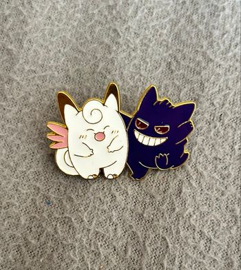 Pin’s Pokémon Mélofee et Ectoplasma