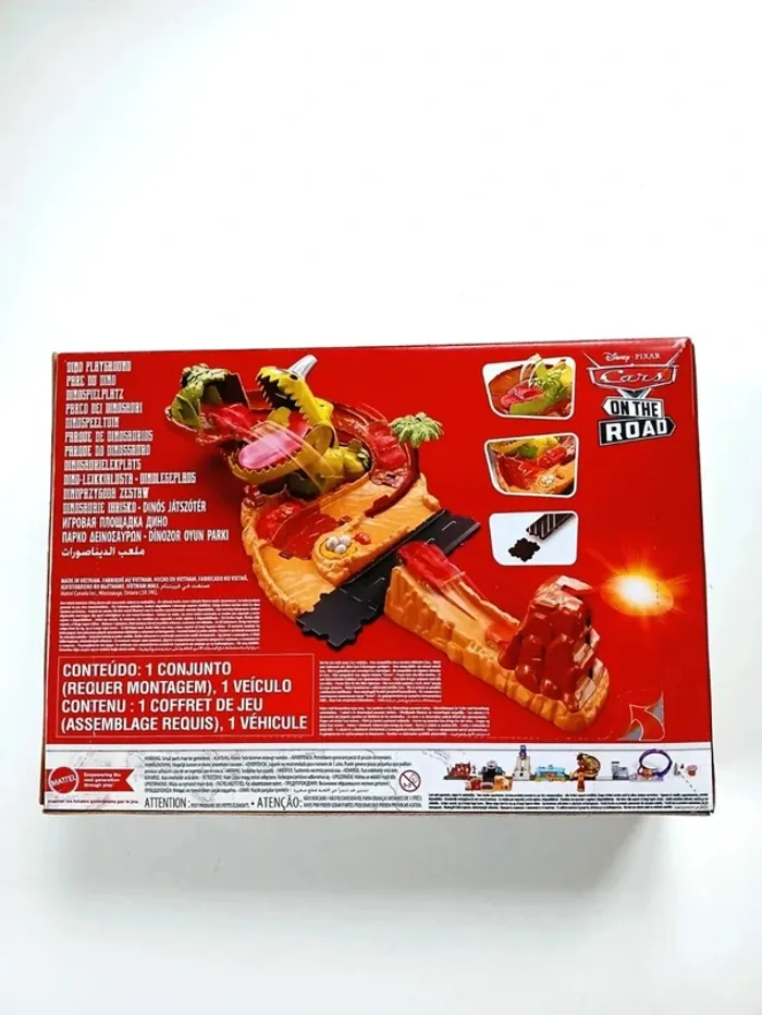 Circuit Disney Pixar Cars On The Road Dino Playground Playset - photo numéro 2