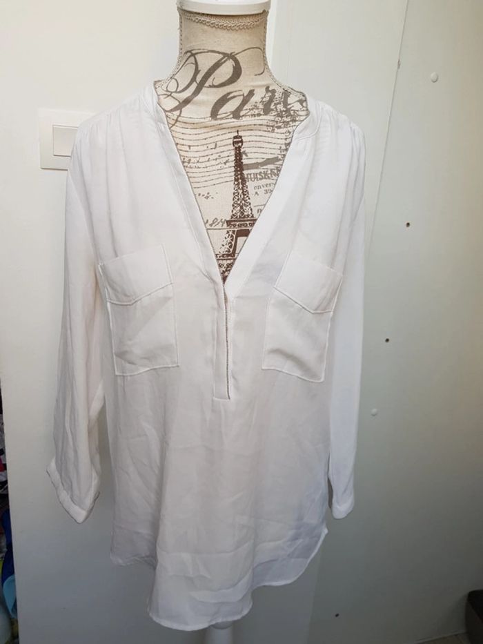 Blouse manche longue fluide h&m 38