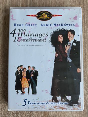 Dvd 4 mariages et un enterrement
