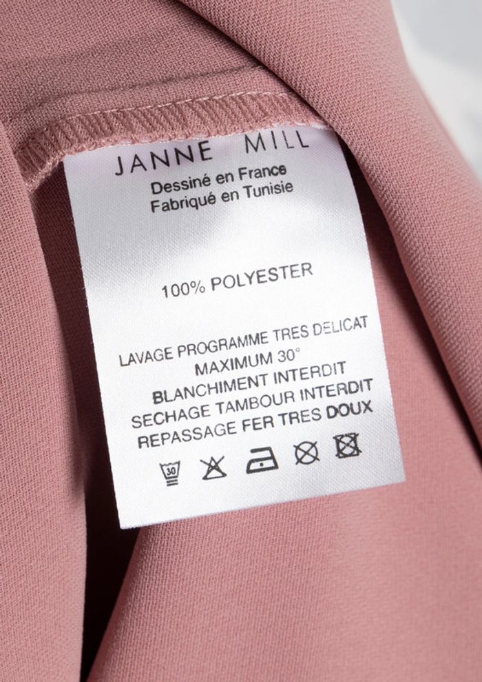 Robe rose indien coupe évasée modèle Naomi Janne Mill Taille 36 - photo numéro 8