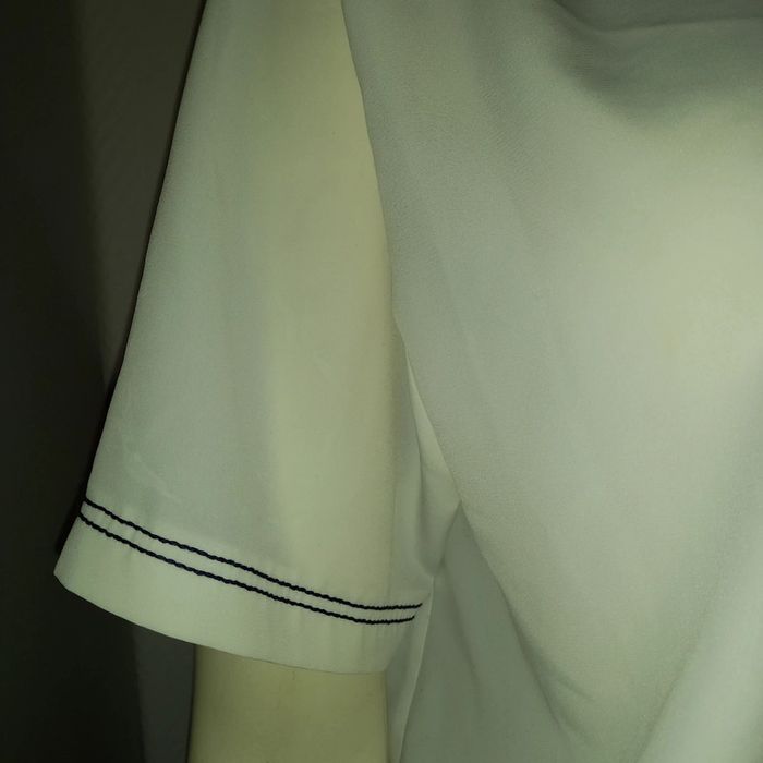 Chemise / Blouse by Damart esprit Marinière Vintage comme neuve taille 38 - photo numéro 6