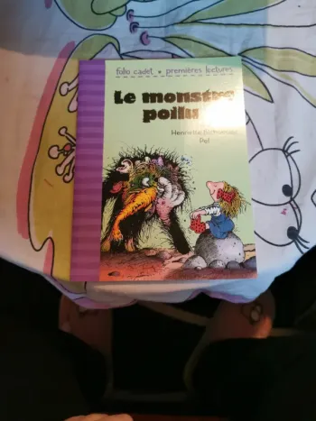 Livre le monstre poilu