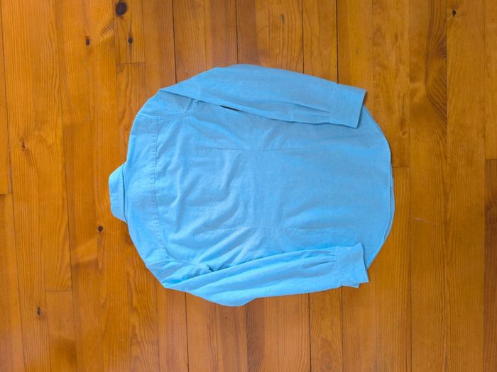Chemise Manches Longues - Ralph Lauren - Custom Fit - Bleu - Taille S - photo numéro 4