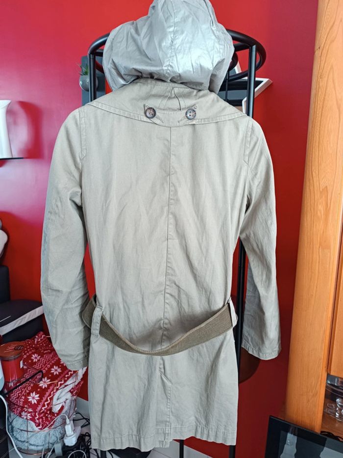 Jolie Trench Imperméable Icode by IKKS - photo numéro 6