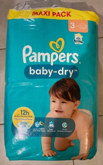 124 couches taille 3