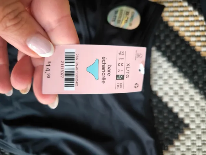 Maillot de bain 2 pièces - Areden - Taille XL - Neuf avec étiquettes - photo numéro 3