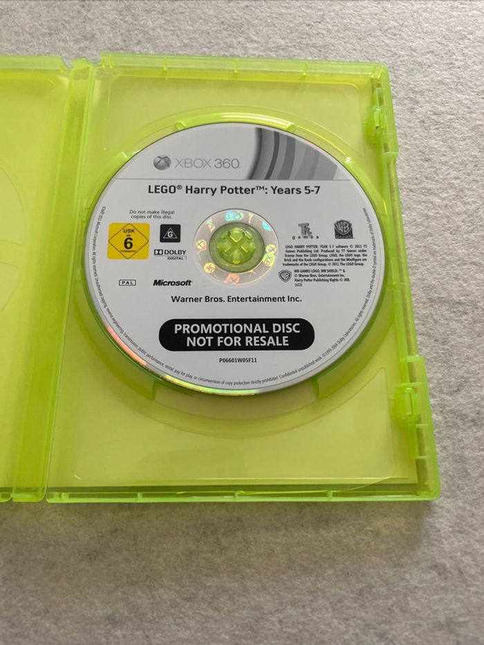 LEGO Harry Potter Années 5-7 Jeu XBOX 360 Version Promo - photo numéro 2