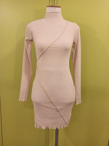 Robe pulls col roulé