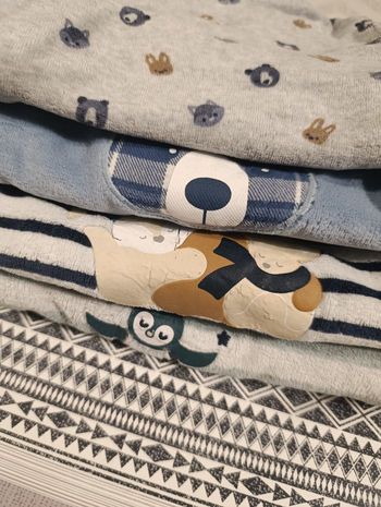 Pyjama bébé garçon 3 mois lot de 4 Obaïbi