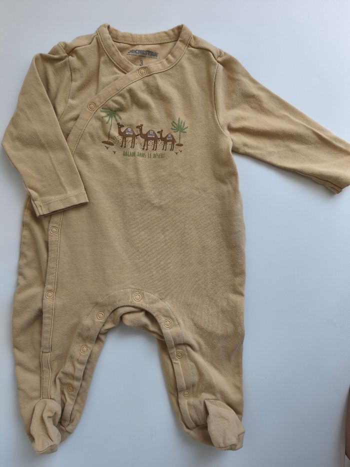 Lot de 2 pyjamas 3 mois - photo numéro 4