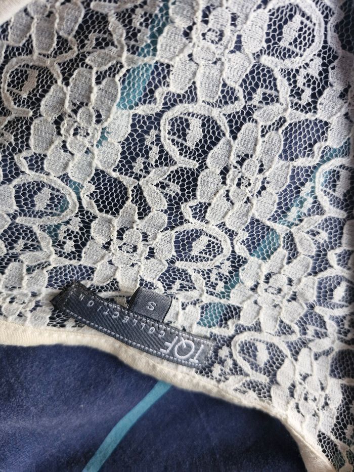 Sublime haut croisé cachecoeur dentelle - photo numéro 3