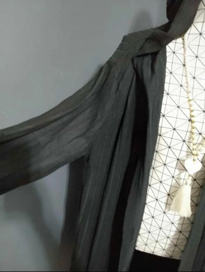 Cardigan Long à Capuche Grande Taille 58/60 – Noir, Manches Longues, Confort Automne/Hiver 🖤 - photo numéro 3