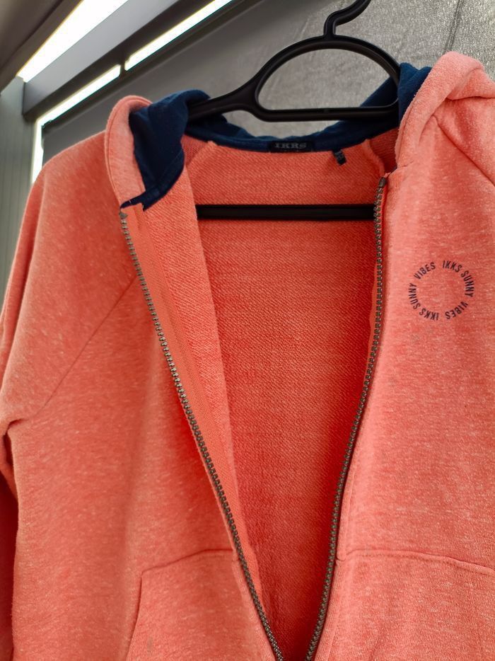 Gilet sweat zippé IKKS 12 ans - photo numéro 1