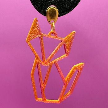 Boucles oreilles renard