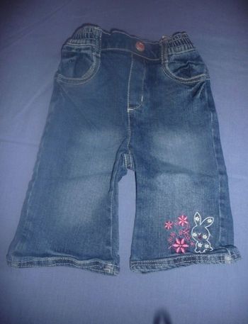 Jeans culbuto taille 6 mois
