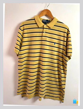 Polo Ralph Lauren – Homme – Taille XXL – Jaune – Très bon état