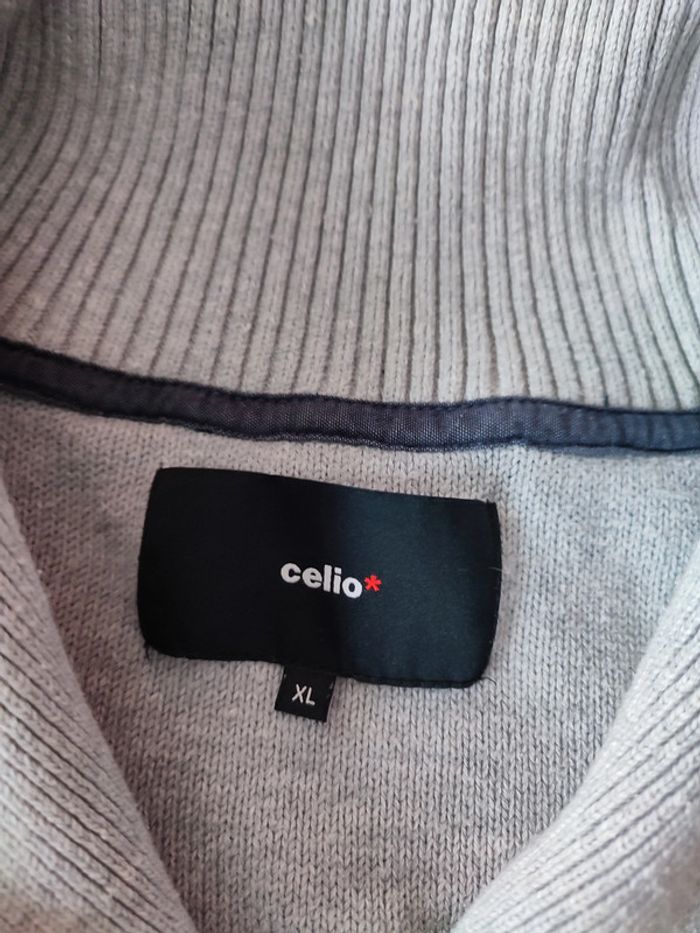 Gilet gris Celio - Taille XL - photo numéro 3