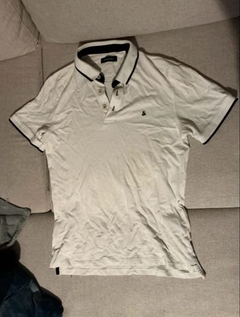 Polo blanc jack&jones