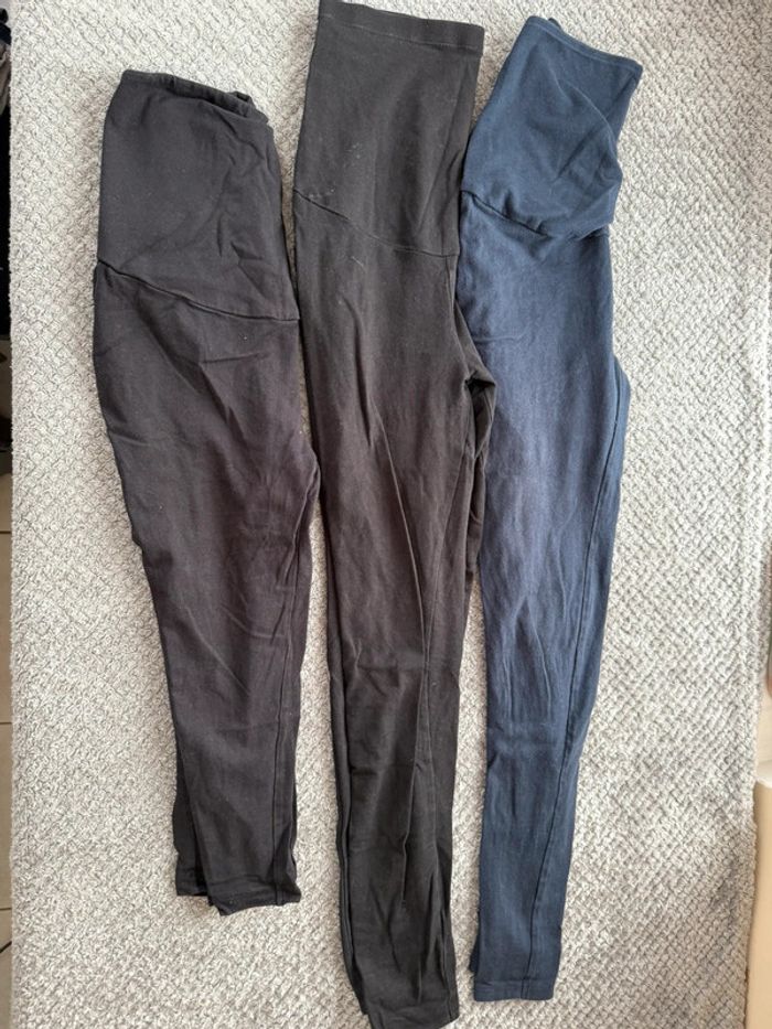 Lot legging de grossesse et un pantacourt (36) - photo numéro 2