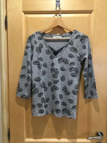 Tee-shirt grain de malice gris chiné