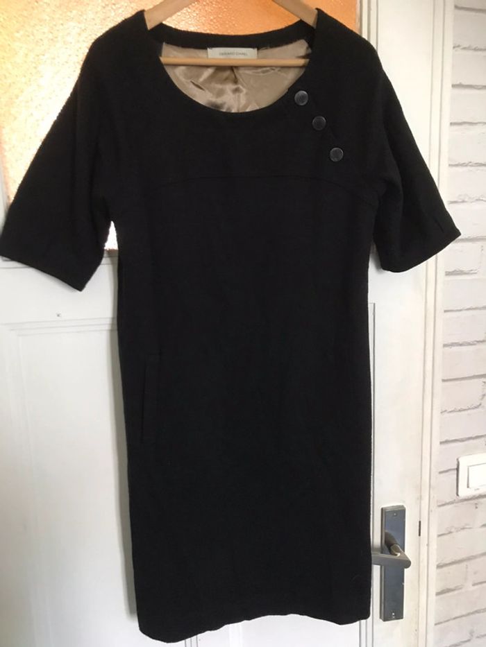 Robe longue noir marque Gérard Darel taille 42 - photo numéro 7