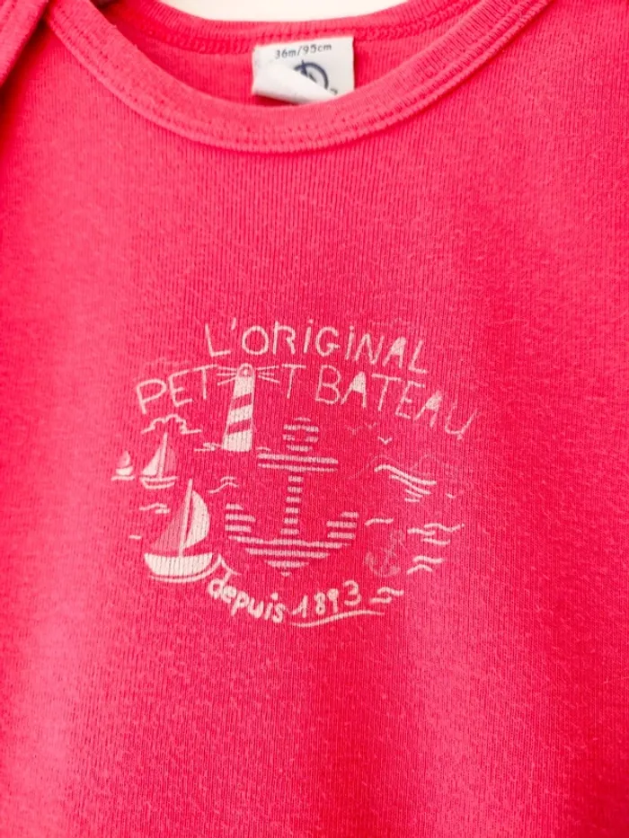 (e) bodie rouge PB 36mois - photo numéro 3