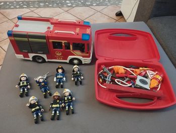 Camion pompiers Playmobil