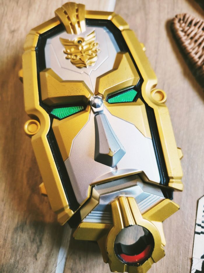 🙅Power rangers super megaforce morpher lecteur de cartes interactif sons et lumières - photo numéro 2