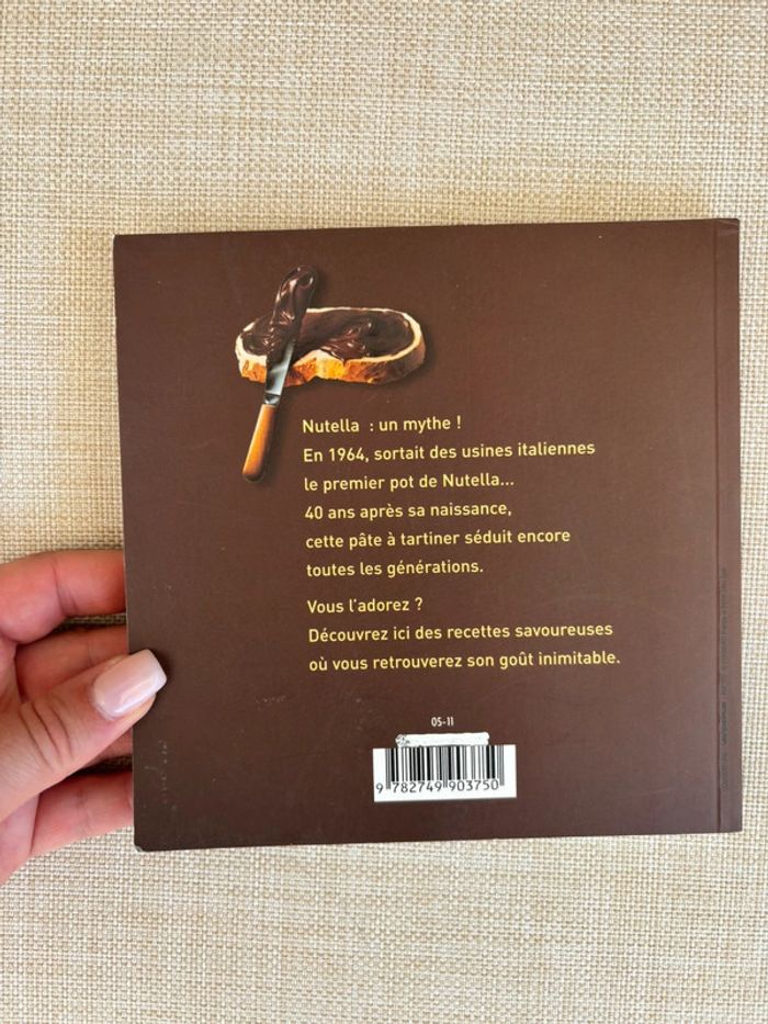 Livre cuisine nutella - photo numéro 2