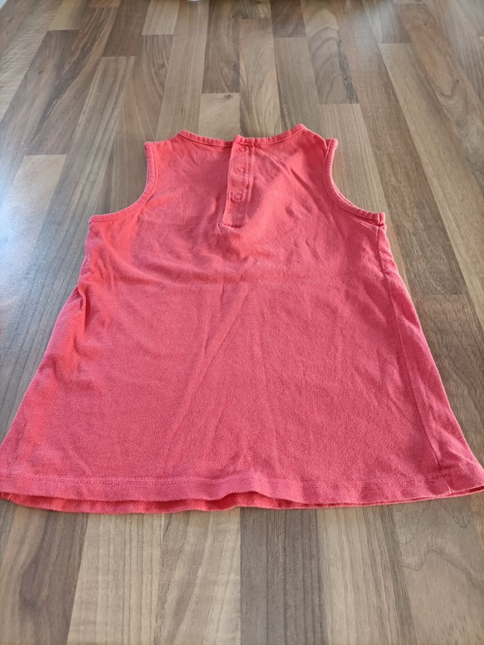 Débardeur rose 3 ans Kiabi Papa que j'aime - photo numéro 5