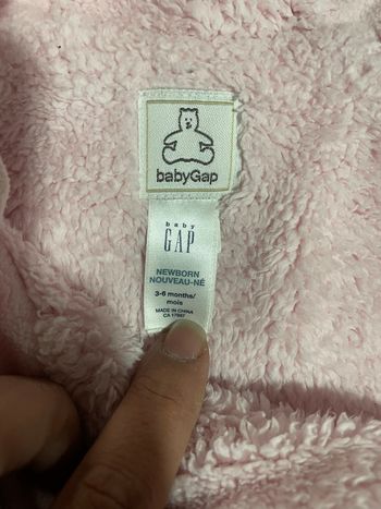 Combinaison gap 3/6 mois