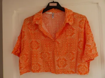 joli croc top large orange