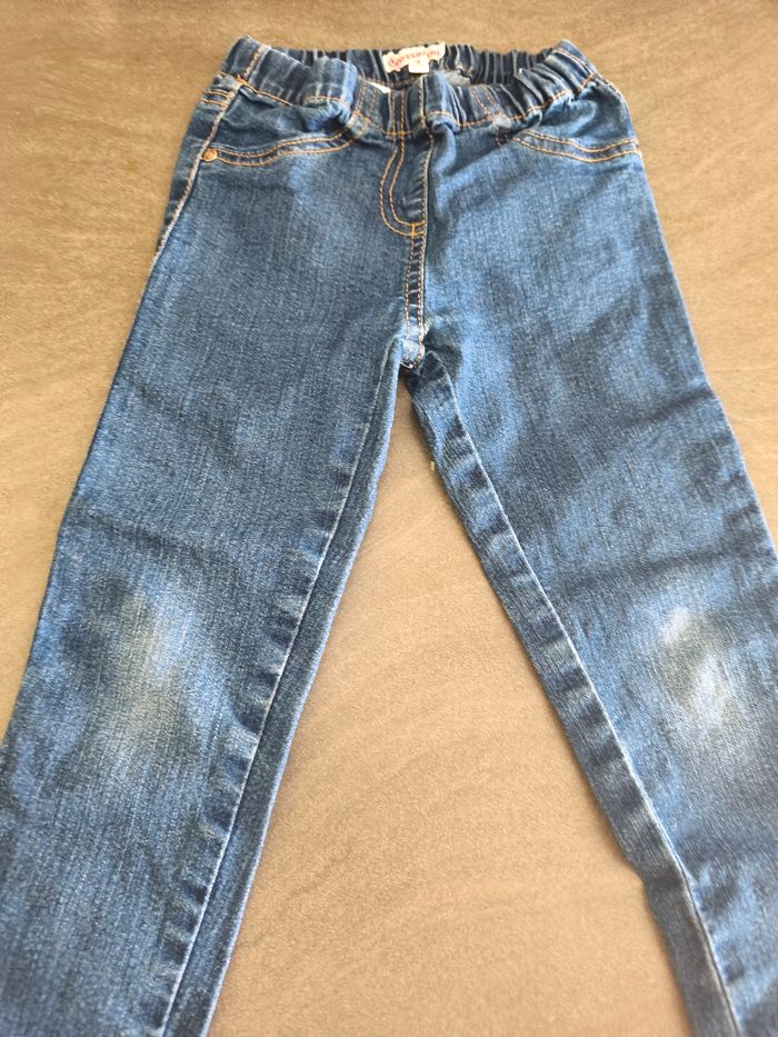 Pantalon jeans slim Uessentiel 4 ans - photo numéro 2