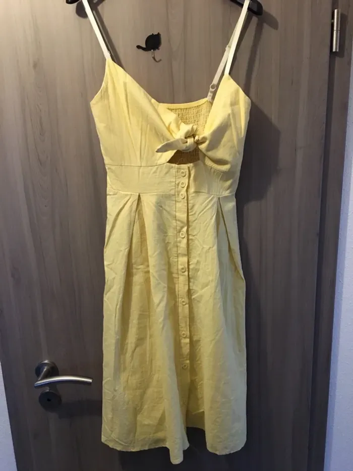 Robe jaune été T.M Neuve 😍