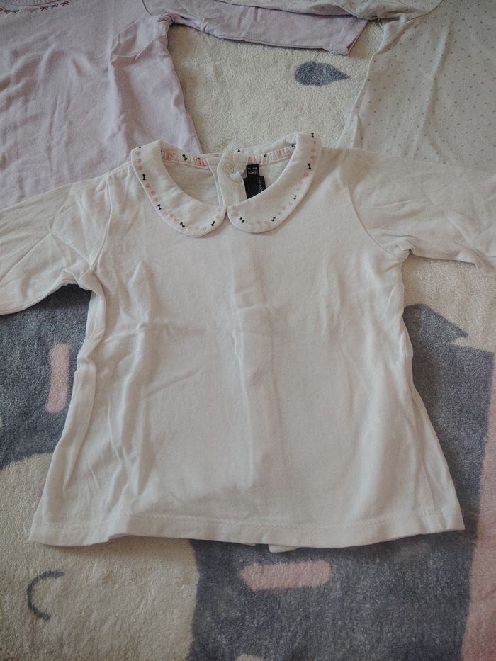Lot tee shirts bébé fille - photo numéro 8