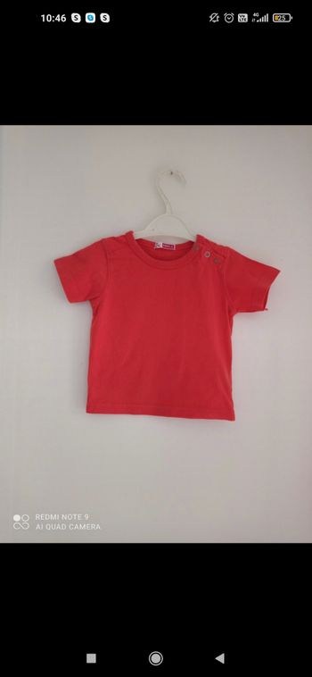 T-shirt dpam 12 mois