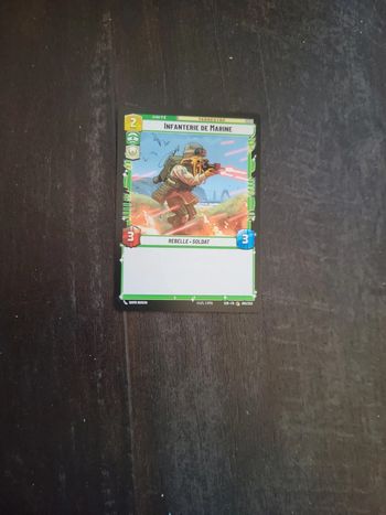 Carte Star Wars Unlimited Infanterie de Marine