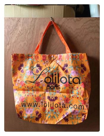 Grand sac fleuri