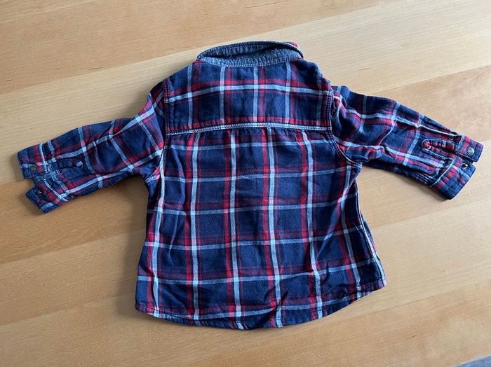 Chemise à carreaux 6mois tape à l’œil - photo numéro 2