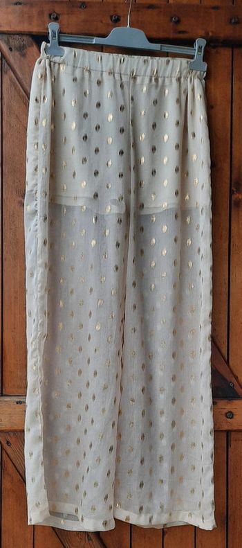 Pantalon d'intérieur beige, taille S/M