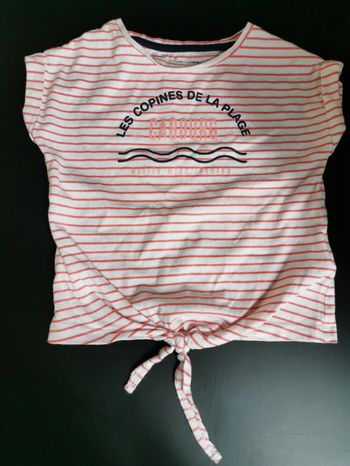 Haut "Les copines de la plage"_ fille_24 mois