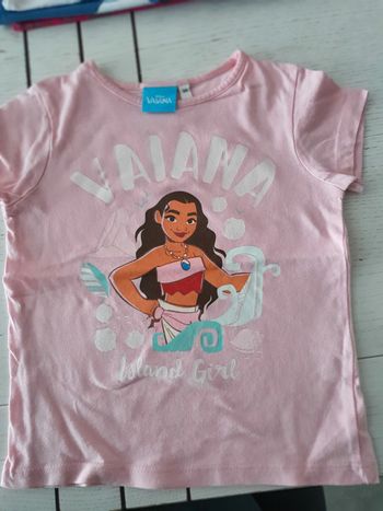 Tee shirt 3 ans vaiana 3 ans