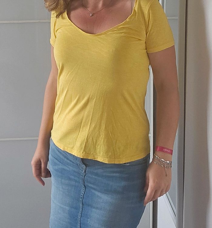 T-shirt coton bio Bonobo taille s Achat occasion T-shirts