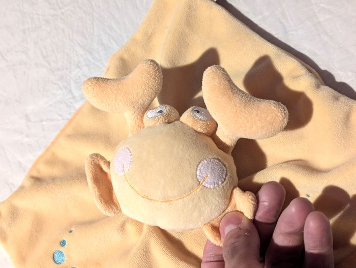 Petit Crâbe Jaune Doudou Pinces Petite Pieuvre Violette Animal Aquatique Peluche Petits Enfants Bébé - photo numéro 2