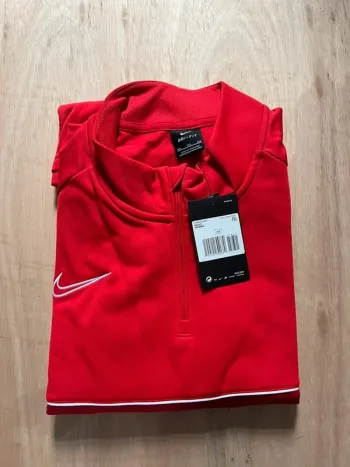Nike Sweat 1/4 Zip Homme Academy 21 Drill Top XXL Rouge