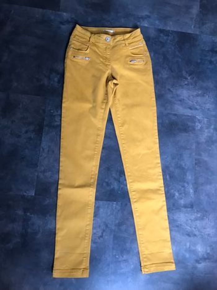 Jeans skinny moutarde Taille 32 Elora - photo numéro 2