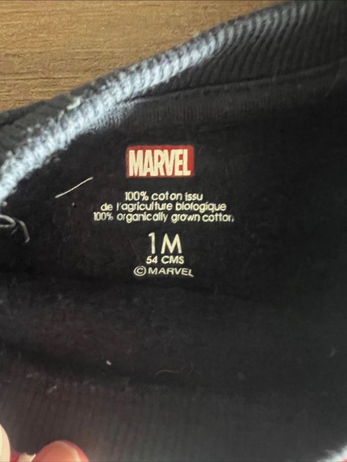 Ensemble Marvel 1 mois - photo numéro 3